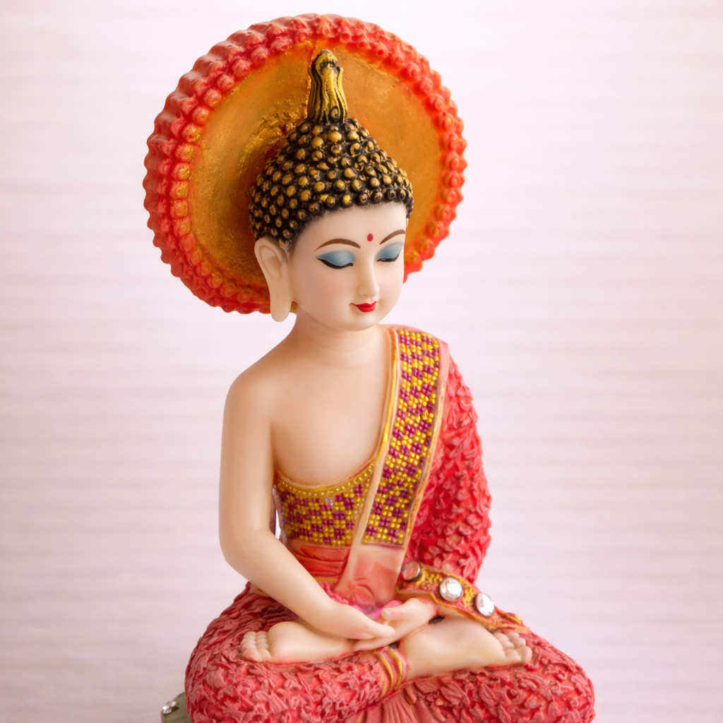 handcrafted Buddha showpiece