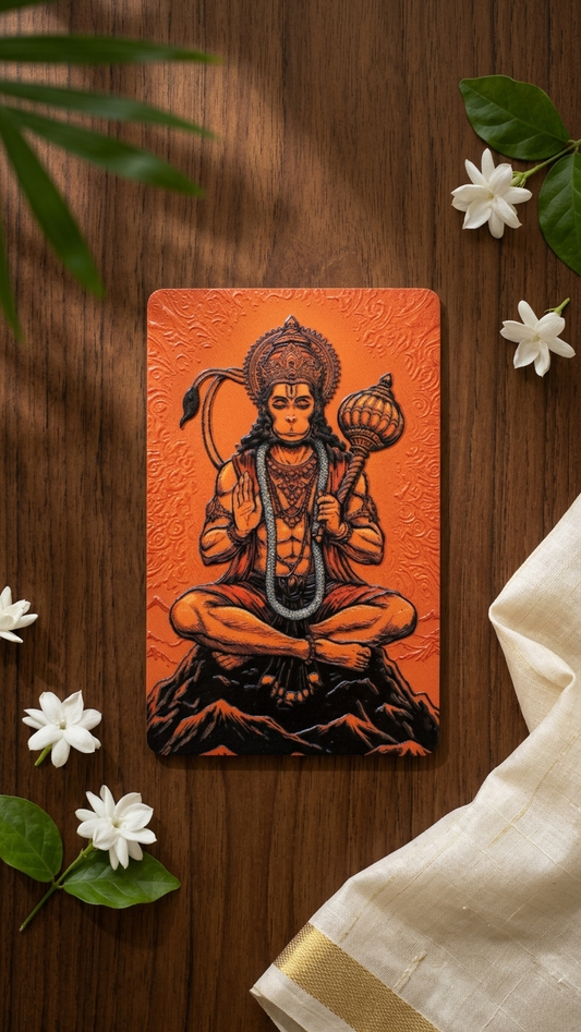Handcrafted Hanuman Fridge Magnet