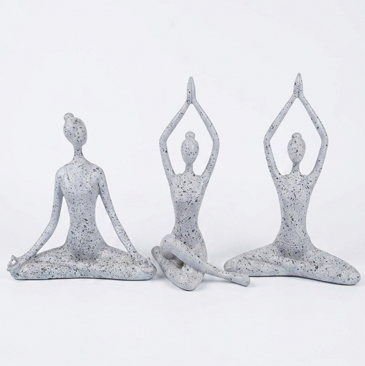 Meditation Yoga Lady Showpiece