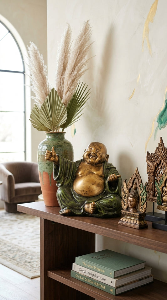 Prosperity Laughing Buddha Showpiece