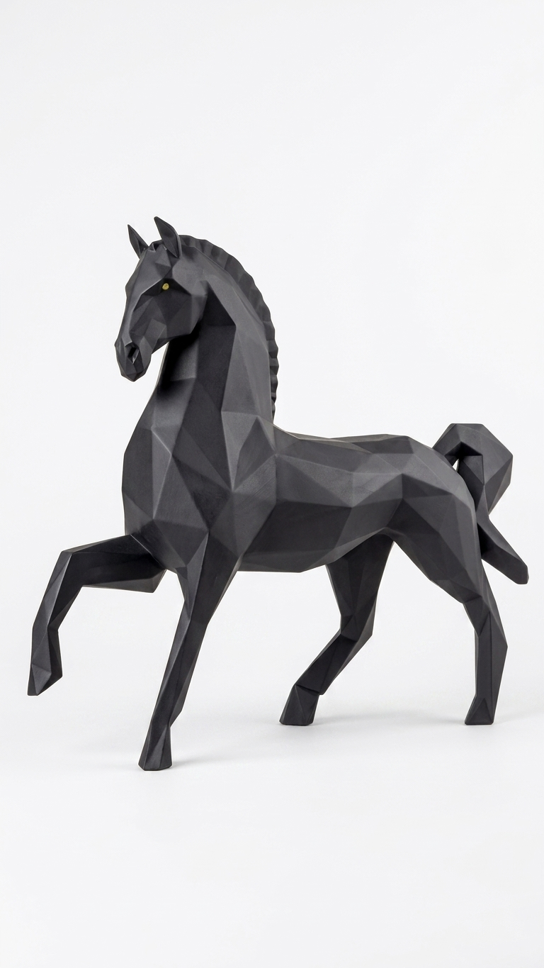 Black horse showpiece for home decor India – Home & Office Decor India