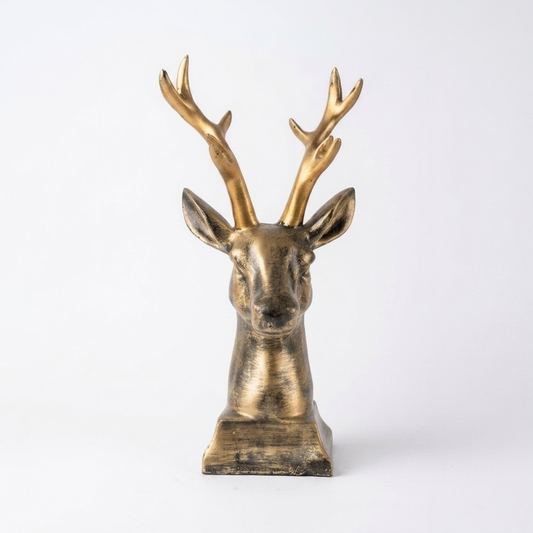 Golden Deer Head