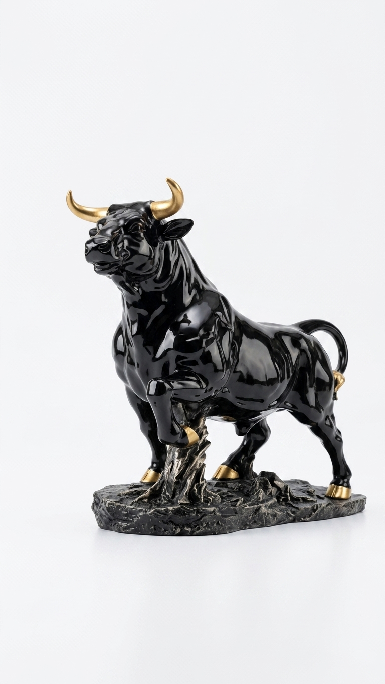 Black bull statue home decor India – Modern Home & Office Decor Sculpture India