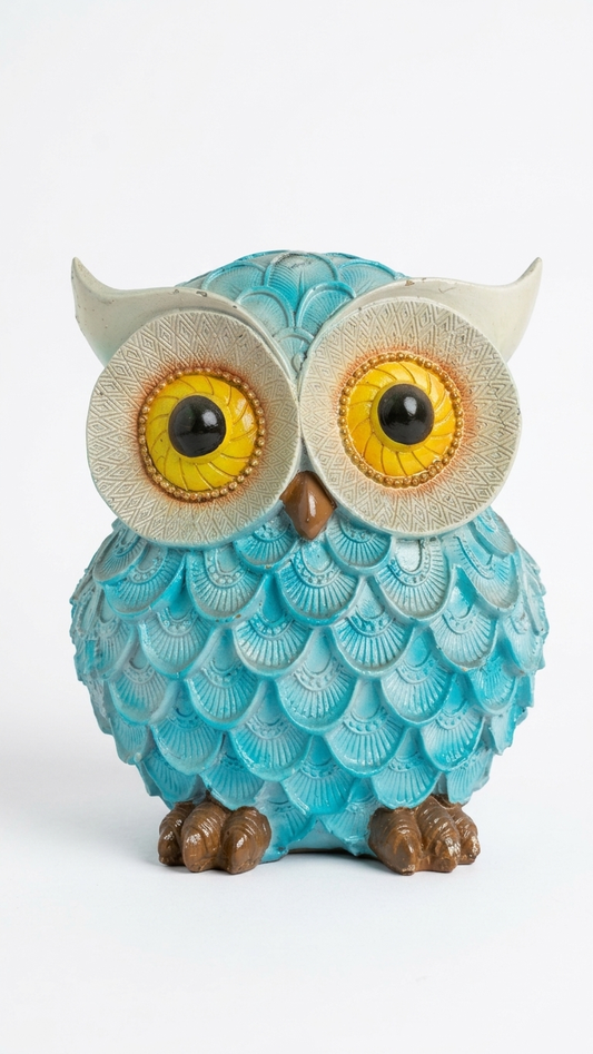 Handcrafted Owl Showpiece for Home Decor – Premium Decorative Owl Sculpture