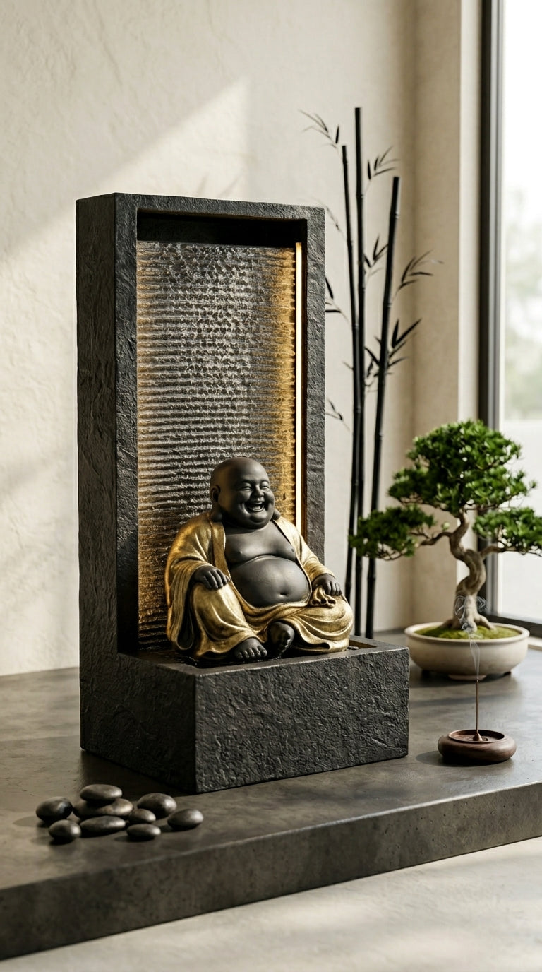 Handcrafted Buddha Water Fountain