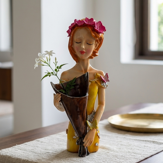 Lady Flower Vase