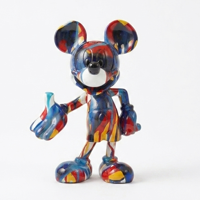 Mickey Mouse Abstract