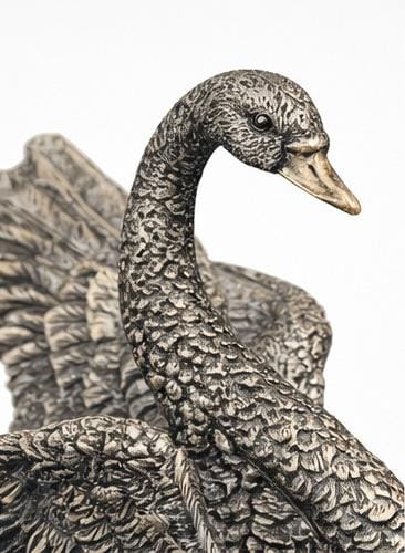 Luxury Swan Couple Statue for Living Room, Bedroom & Office Décor