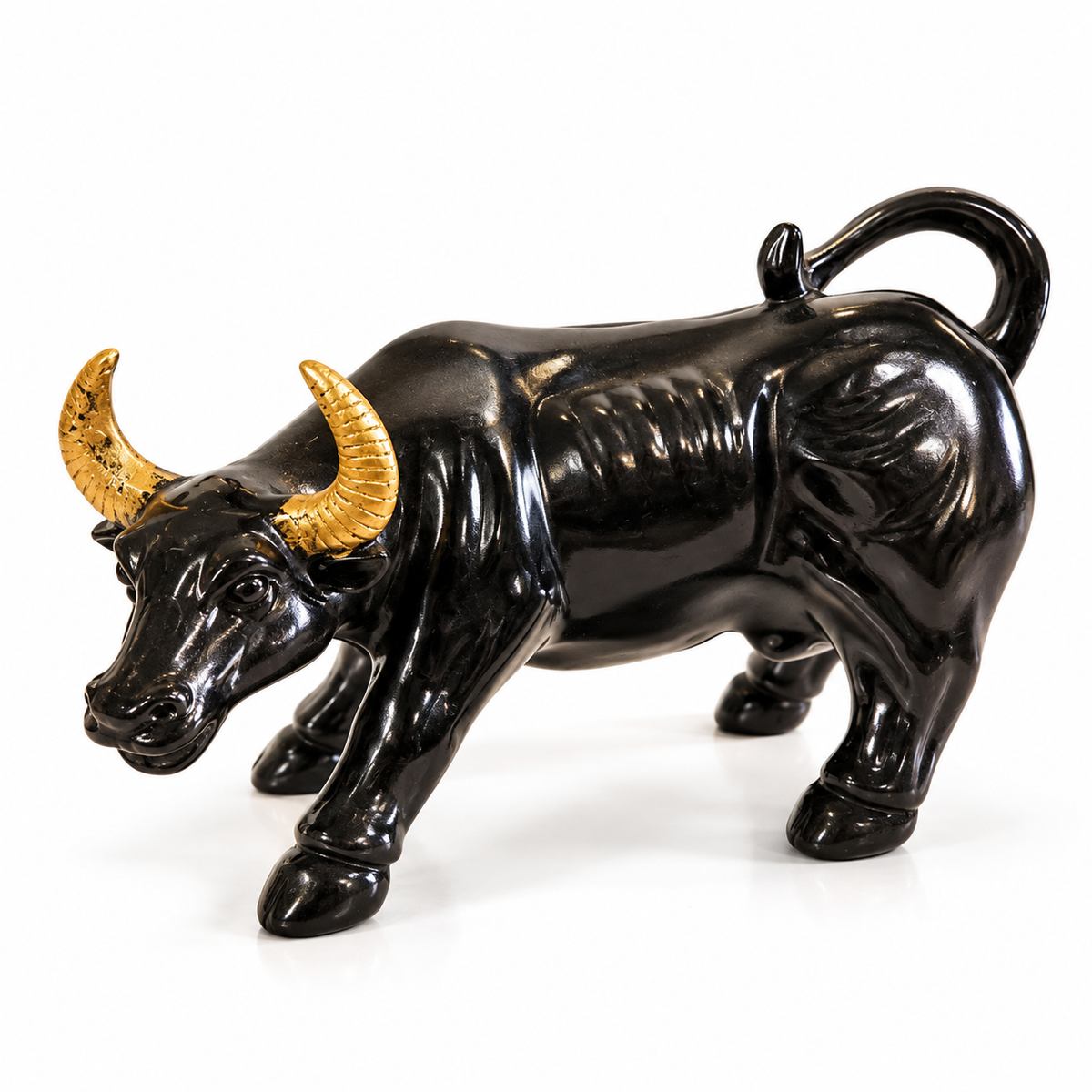 Luxury Charging Bull Statue