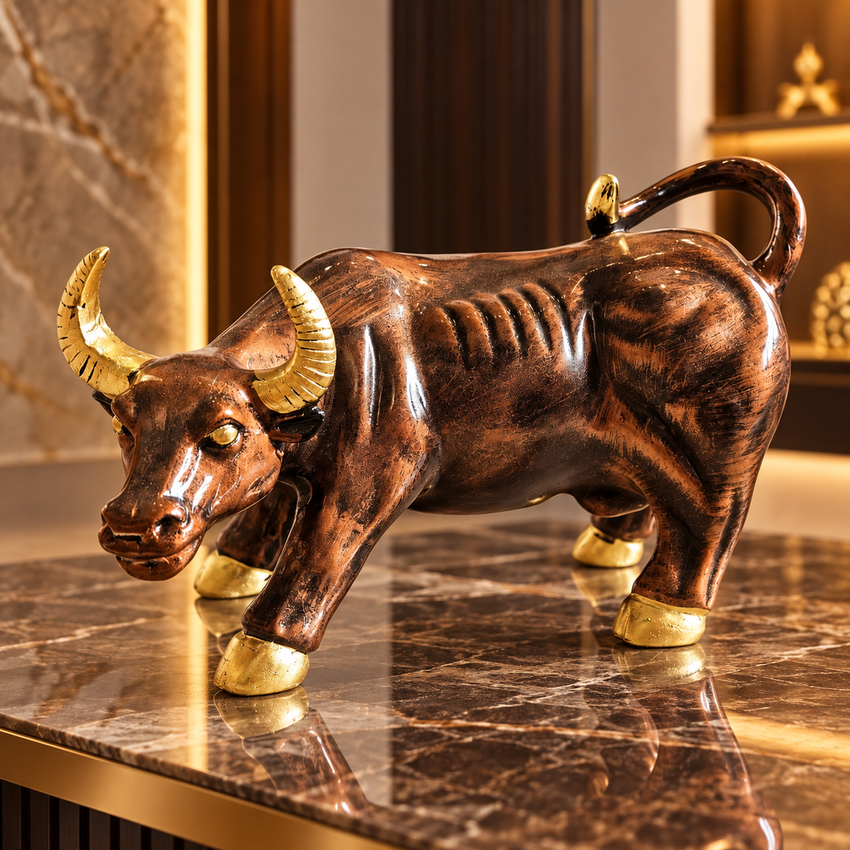 Bull - Symbol of Wealth, Prosperity & Success