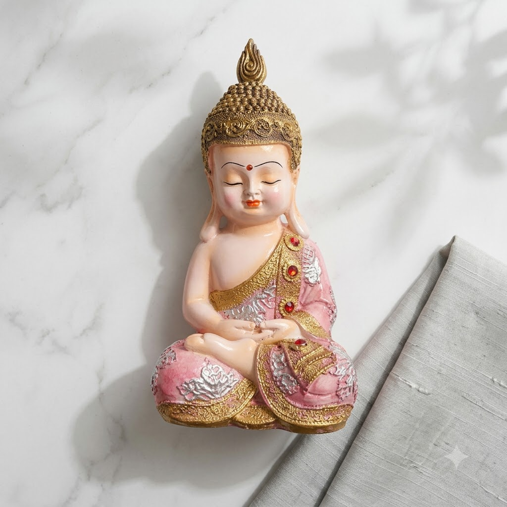 Buddha Monk Set of 4