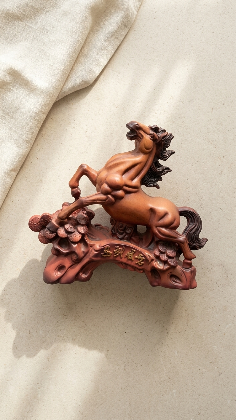 Majestic Running Horse Showpiece