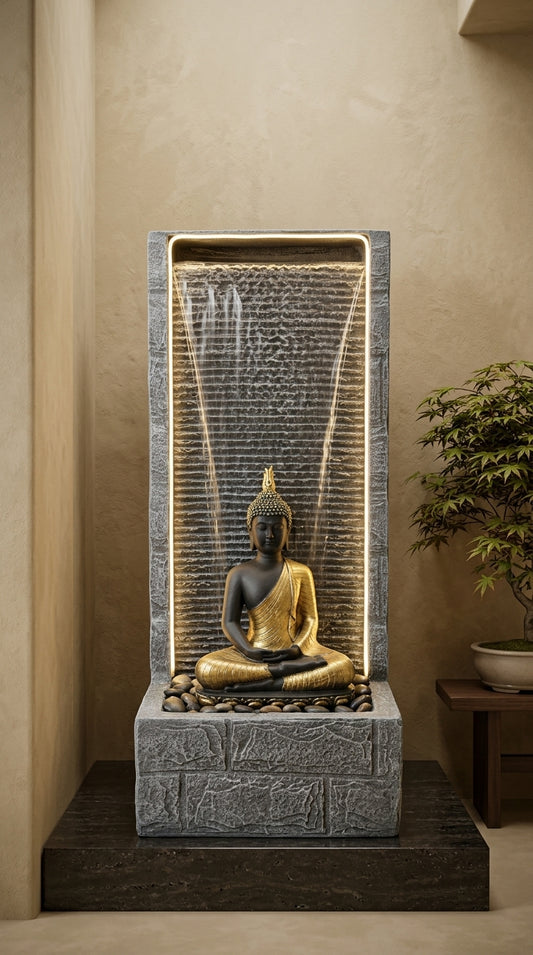 Handcrafted Buddha Water Fountain