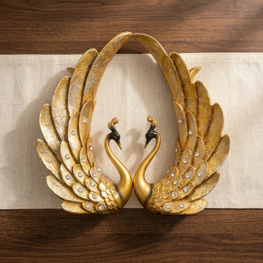 Handcrafted Swan Pair