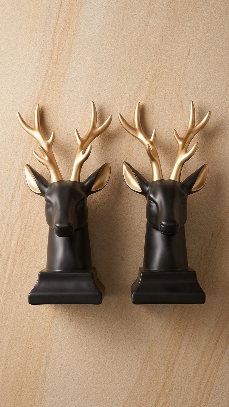 Luxury deer head statue home decor India – Modern Home Decor