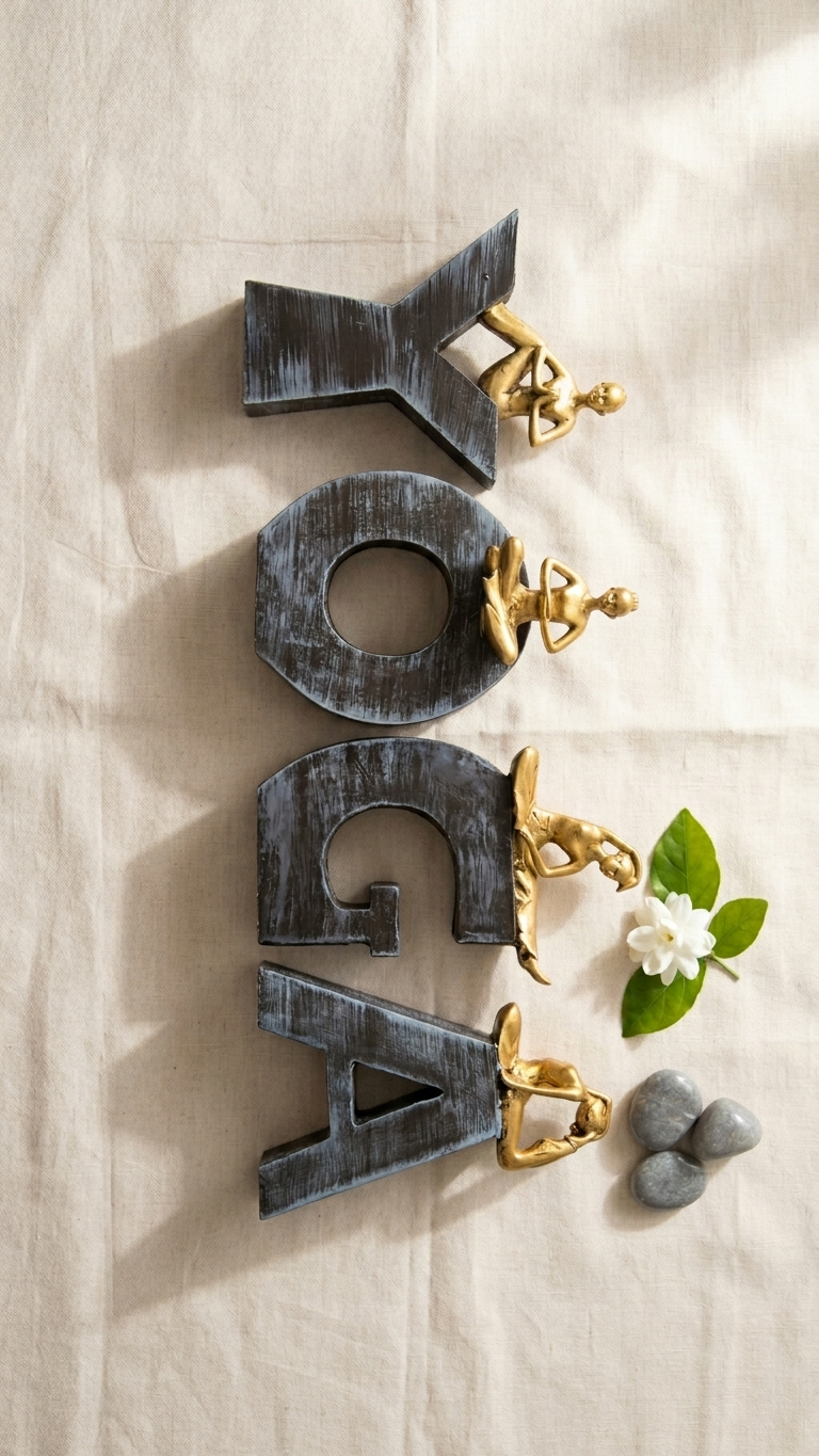 Yoga meditation figurine for home decor India –Home Office Decor India