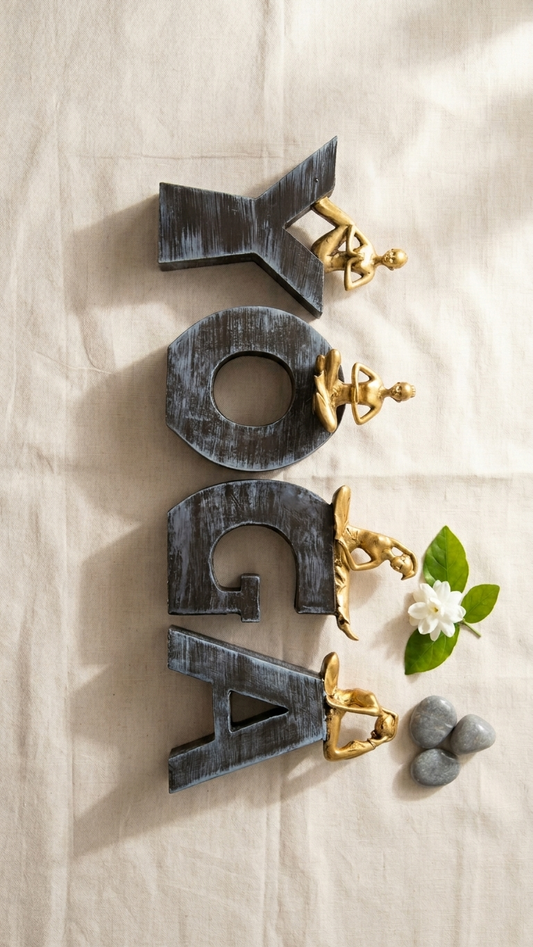 Yoga meditation figurine for home decor India –Home Office Decor India