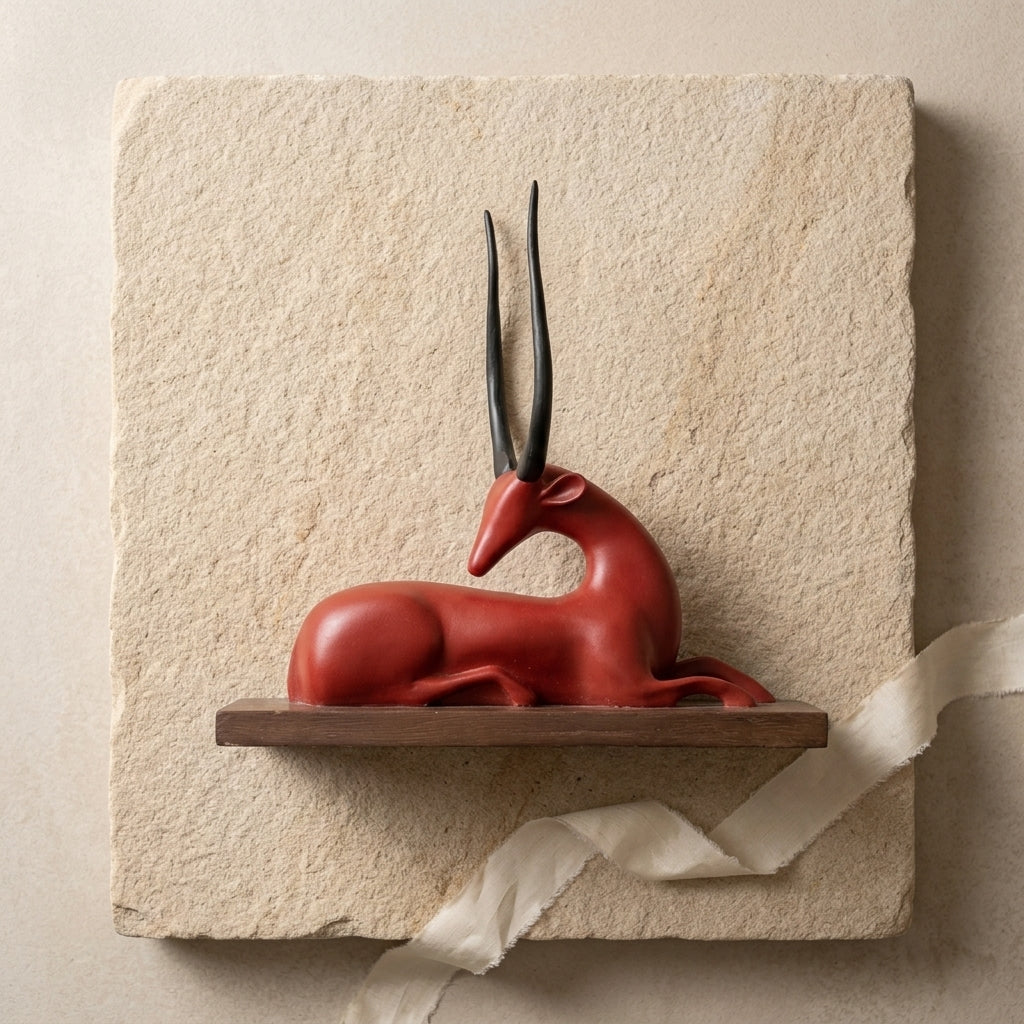 Modern Antelope Sculpture
