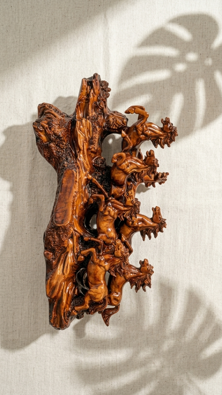 Eight running horse's showpiece feng shui India – Feng Shui Prosperity & Growth Symbol for Luxury Home Decor India