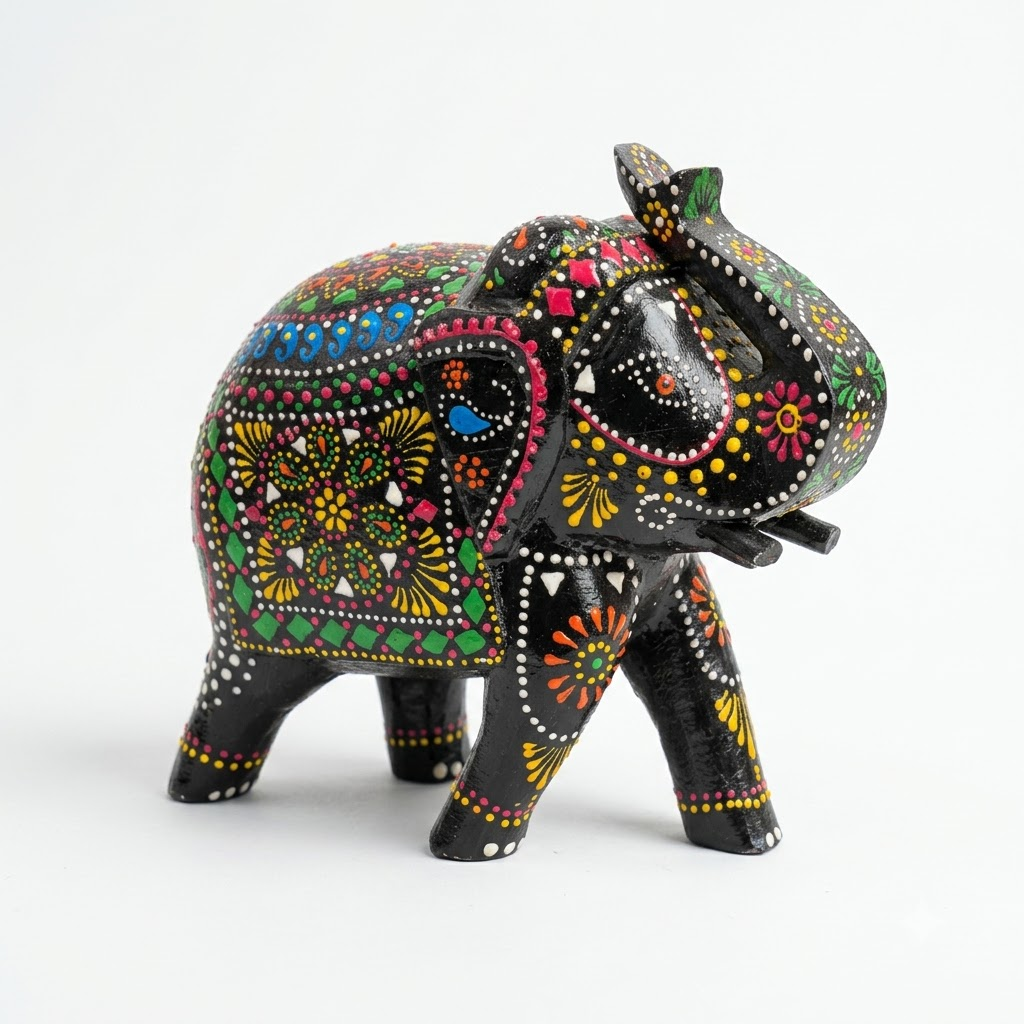 Hand Painted Elephant