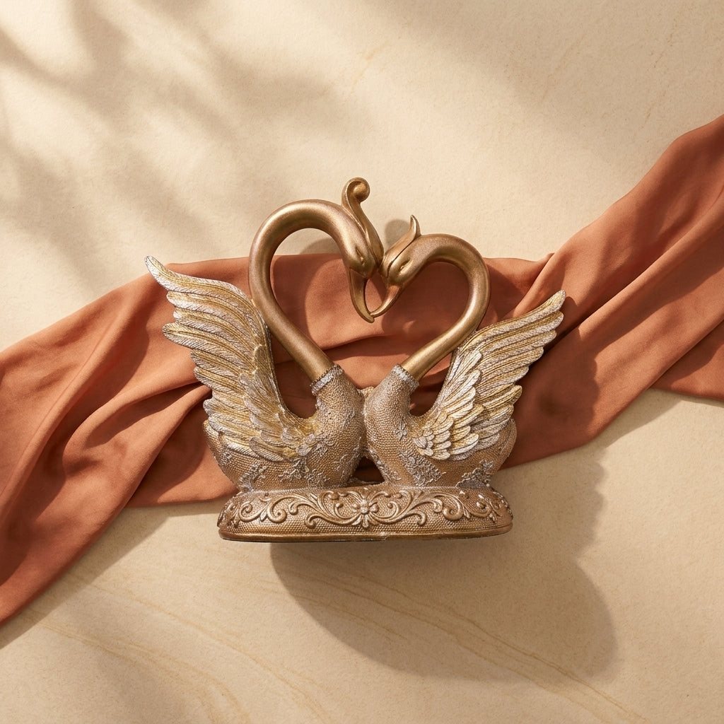Golden Swan Couple