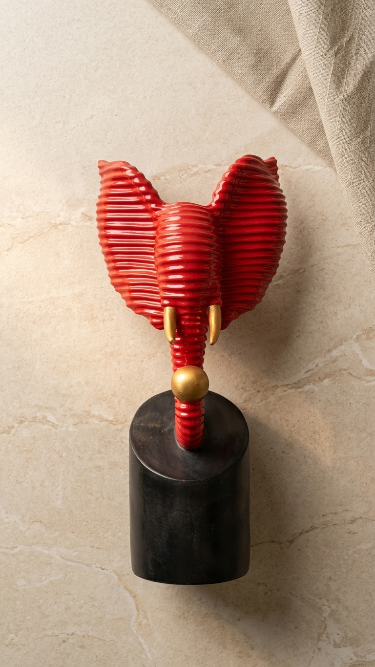 Handcrafted elephant showpiece