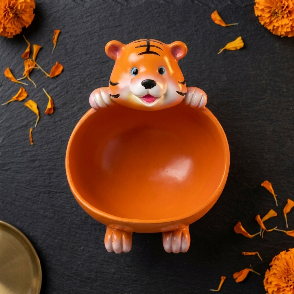 Tiger Holder Bowl