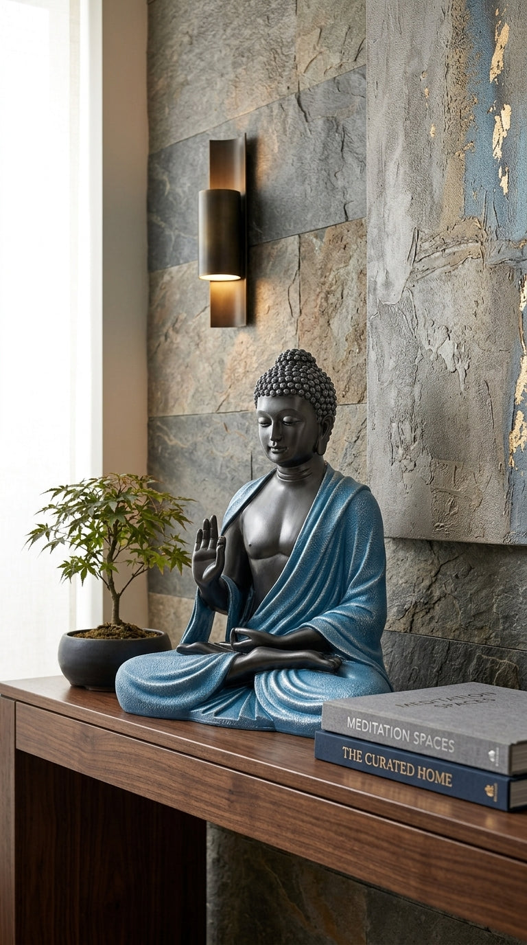 Handcrafted Modern Buddha Statue