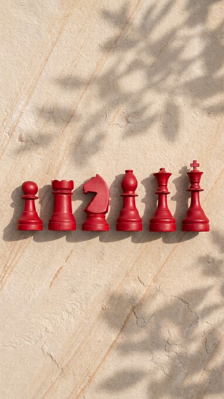 Handcrafted Chess Royale Showpiece – Premium Made in India Decorative Sculpture