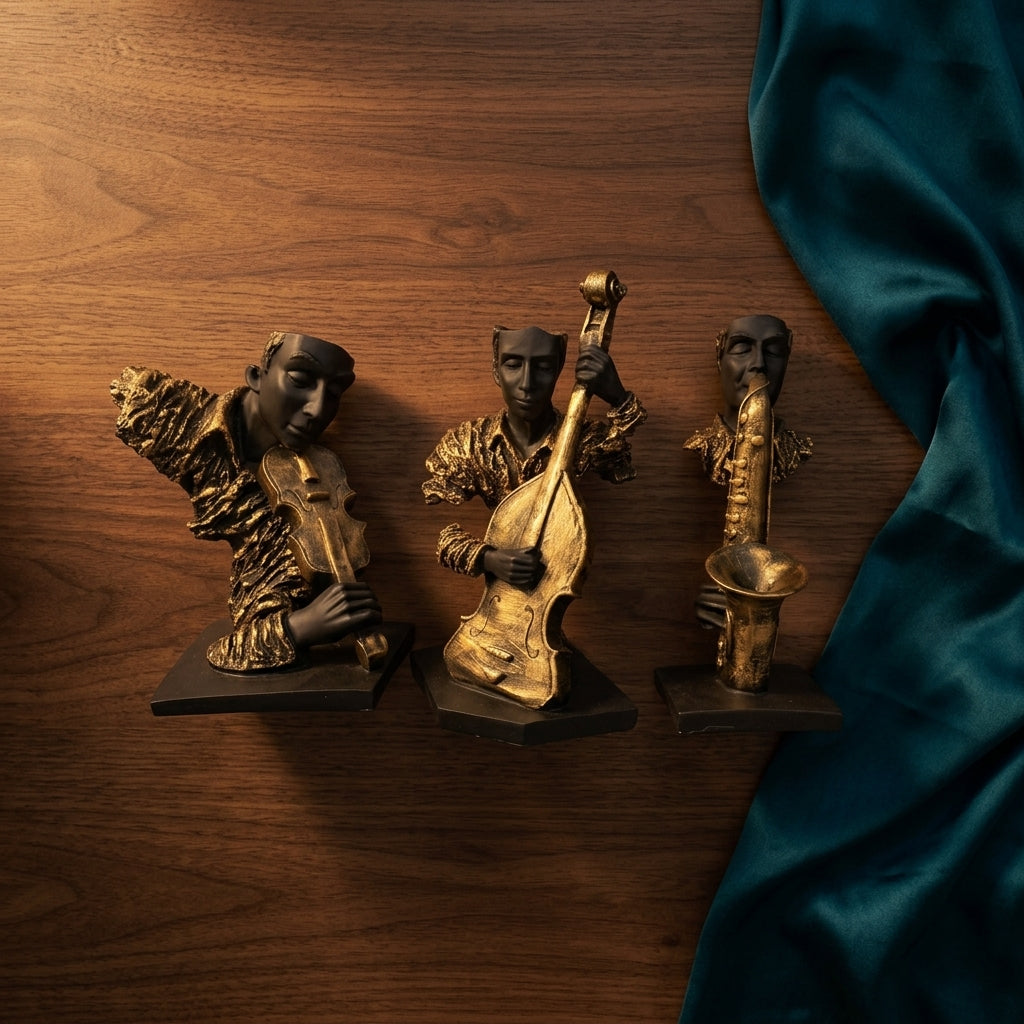 Musician Sculpture Set