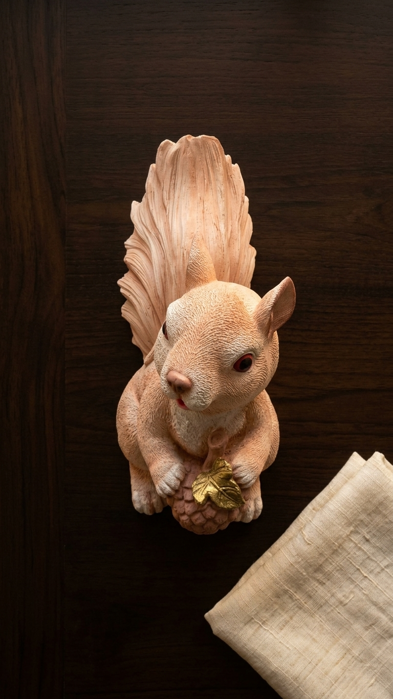 Handcrafted Squirrel Showpiece