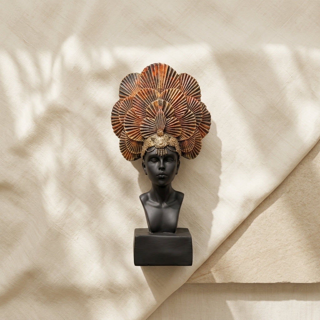 Handcrafted Tribal Lady Set Of 3