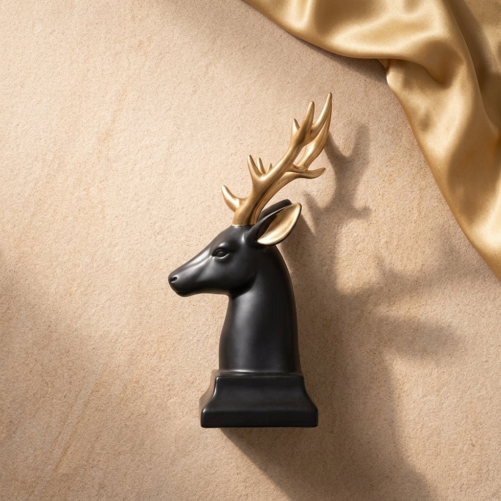 Luxury deer head statue home decor India – Modern Home Decor