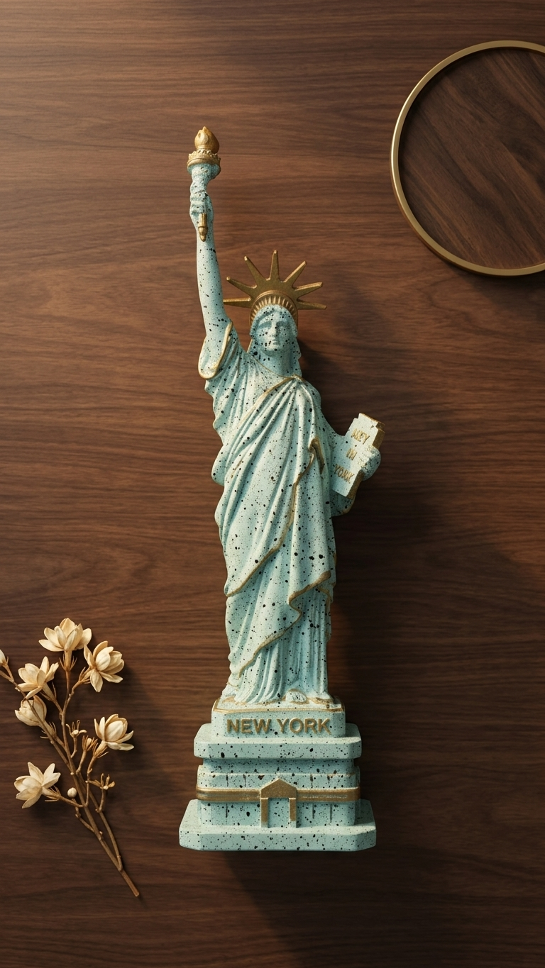 Handcrafted Statue of Liberty Showpiece