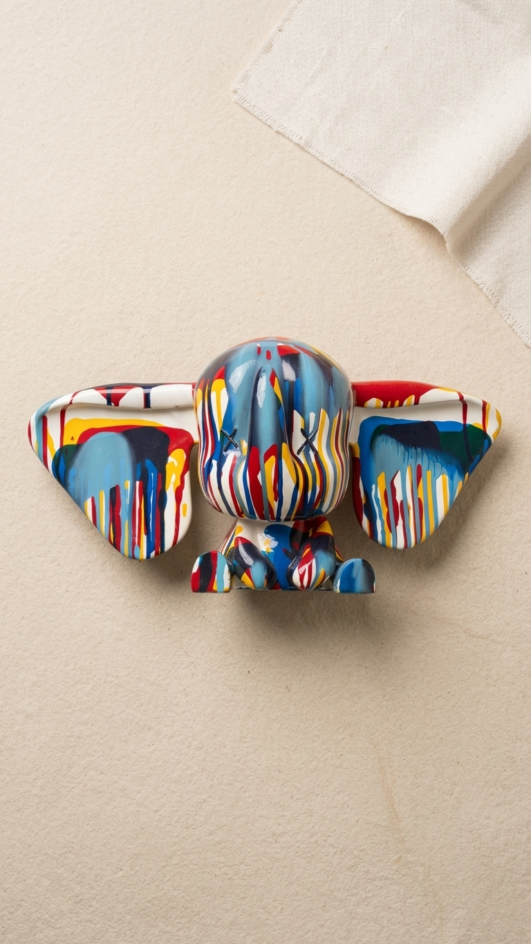Handcrafted Colorful Elephant Showpiece – Modern Artistic Resin Decor for Home & Gifting