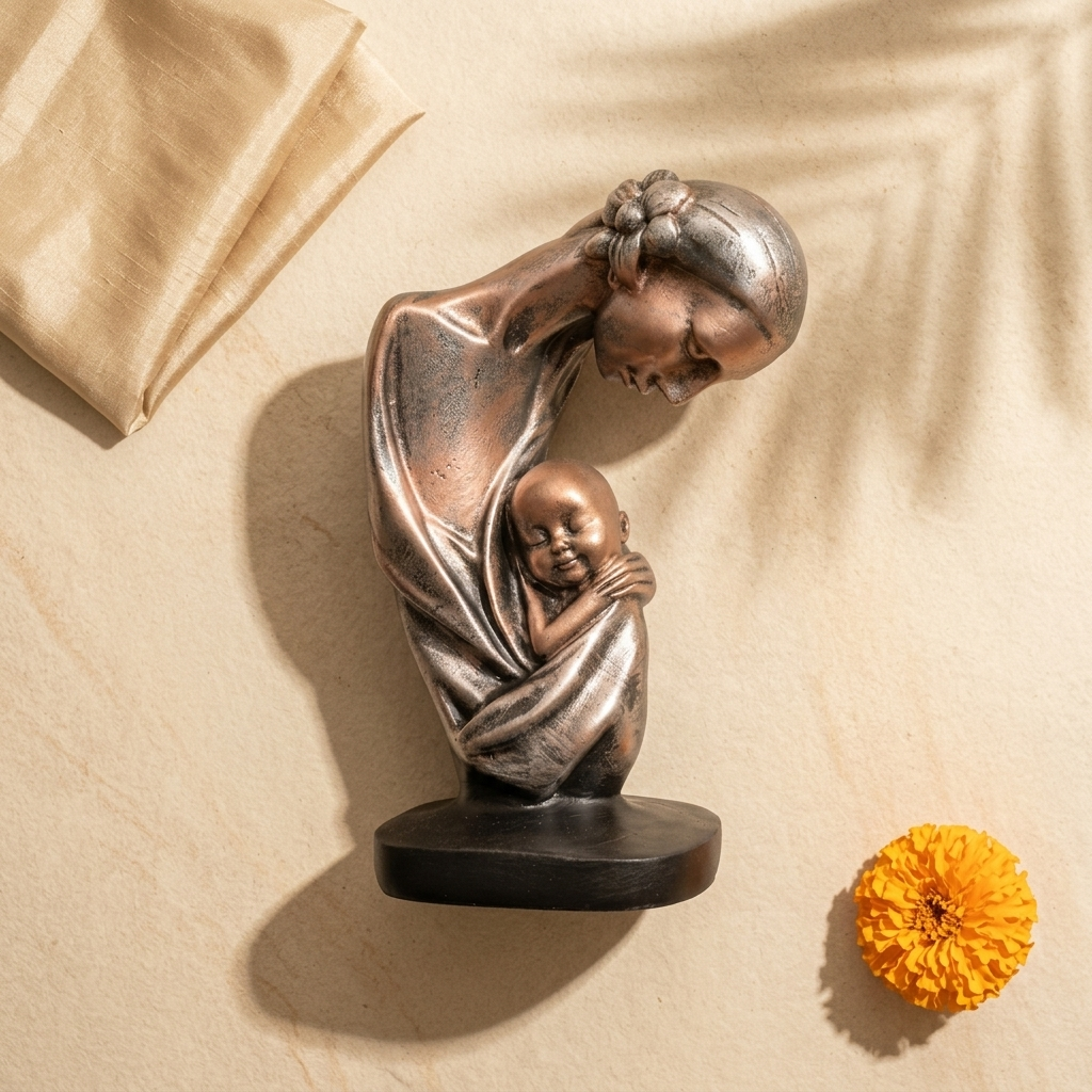 Mother & Baby Sculpture