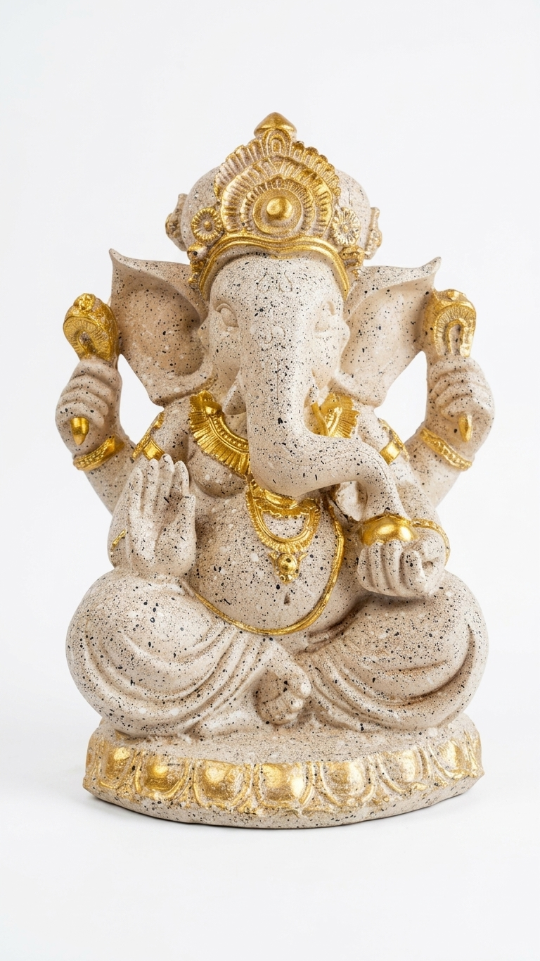 handcrafted Ganesha Idol for Home Decor