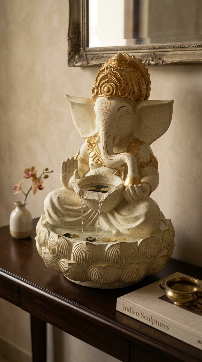 Handcrafted Ganesh Ji Water Fountain