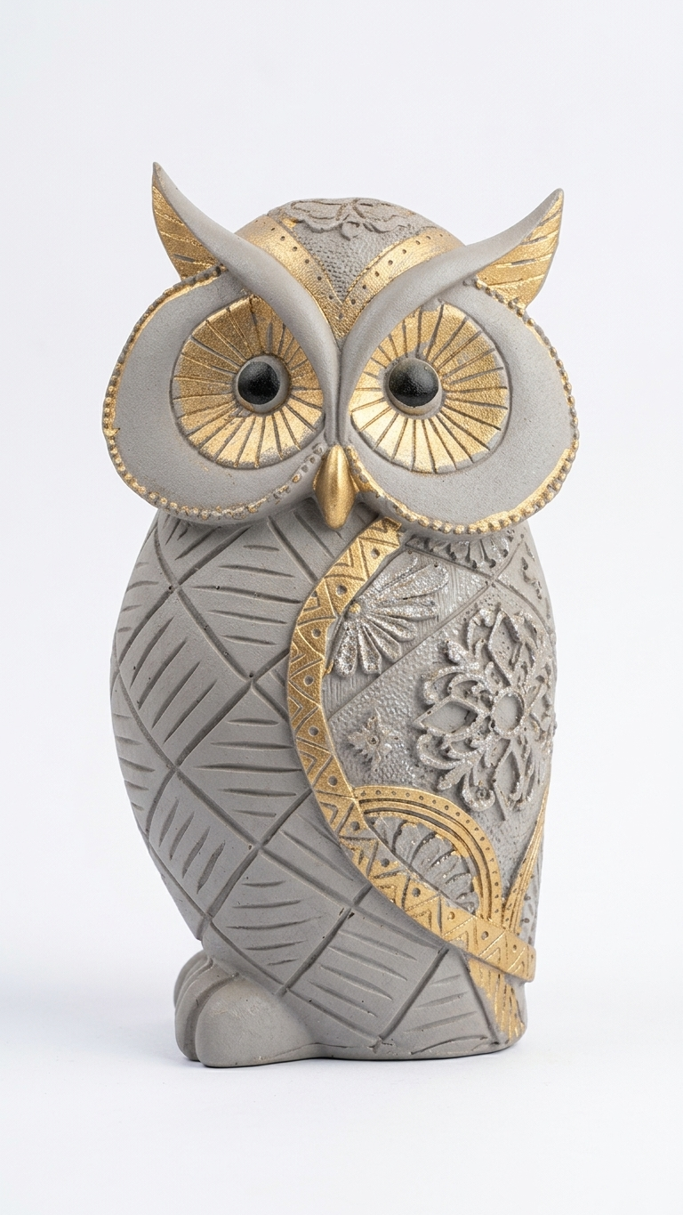 Handcrafted Owl Showpiece 