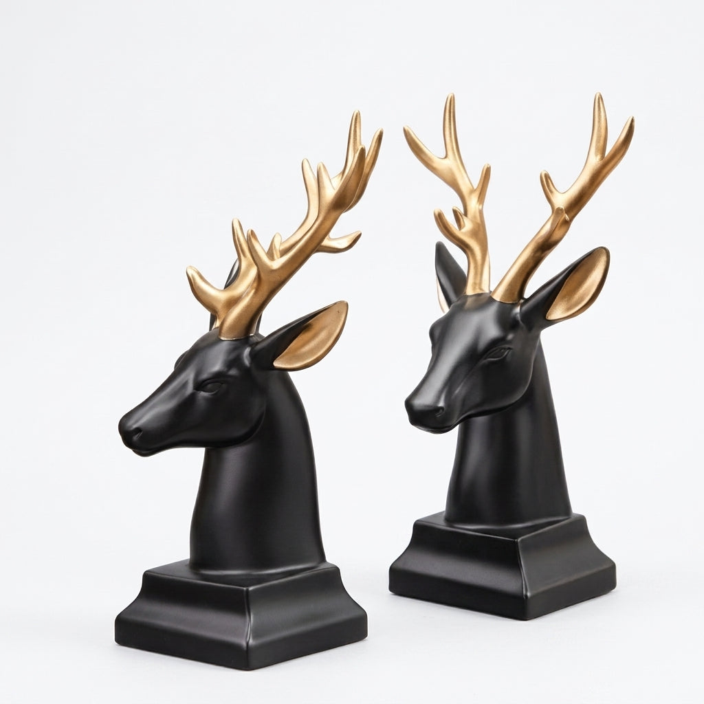Luxury deer head statue home decor India – Modern Home Decor