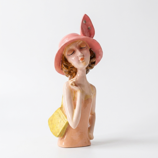 Handcrafted Elegant Lady Showpiece