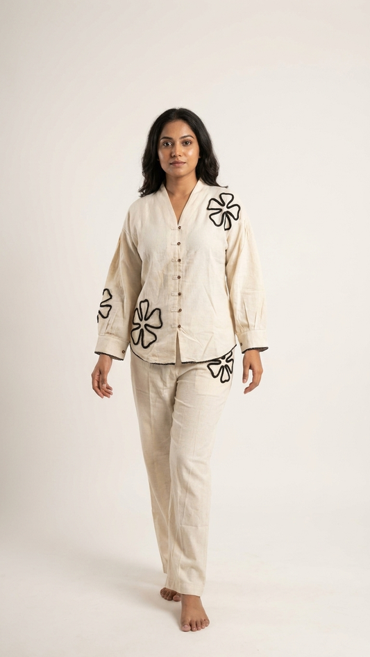 Premium Cotton Blend Co-Ord Set