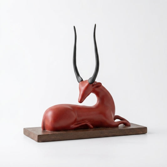 Modern Antelope Sculpture