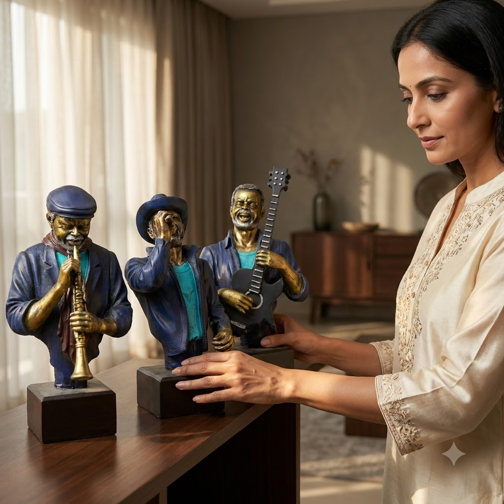 Musician Showpiece Set of 3