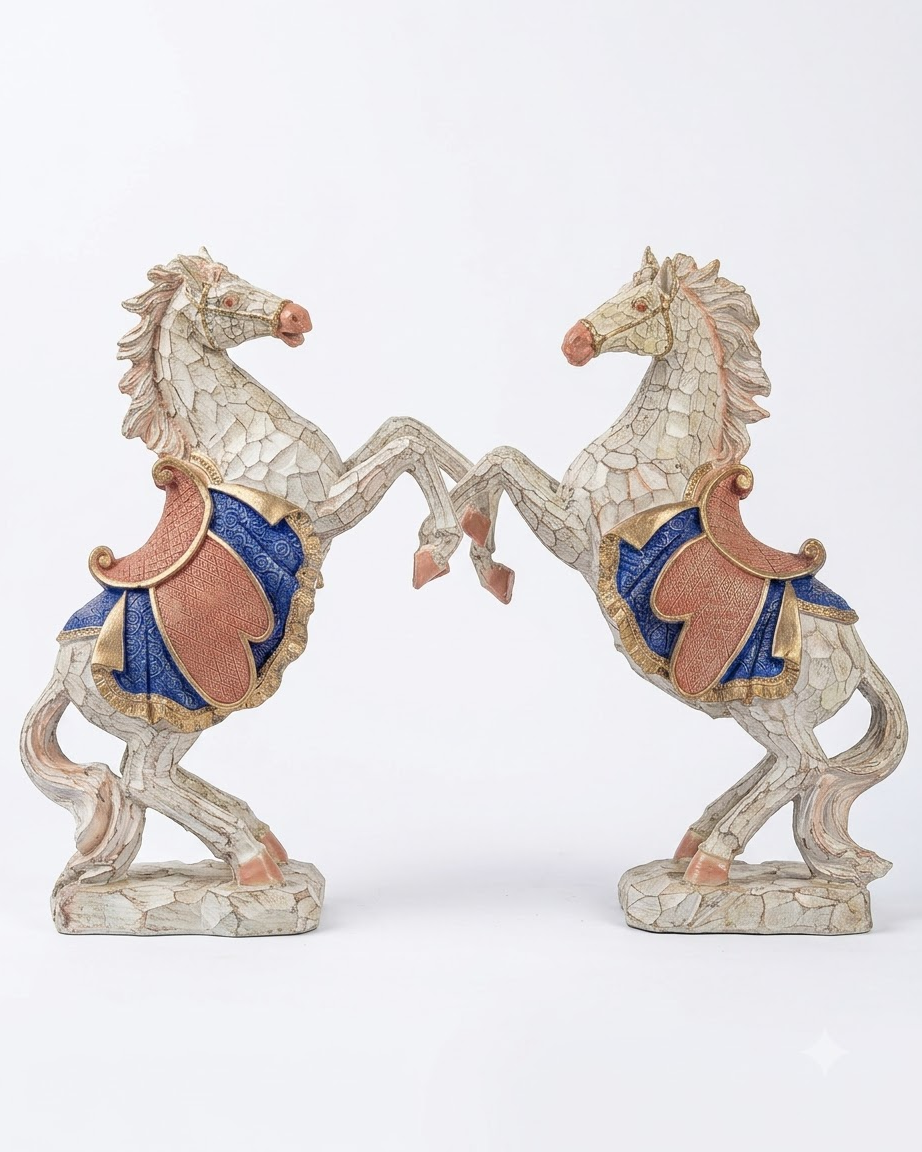 Pair of Horse Showpiece for Home Decor