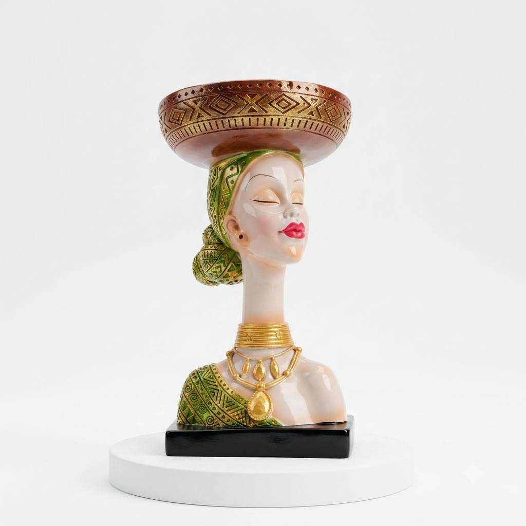 Lady Face Decorative Bowl Set