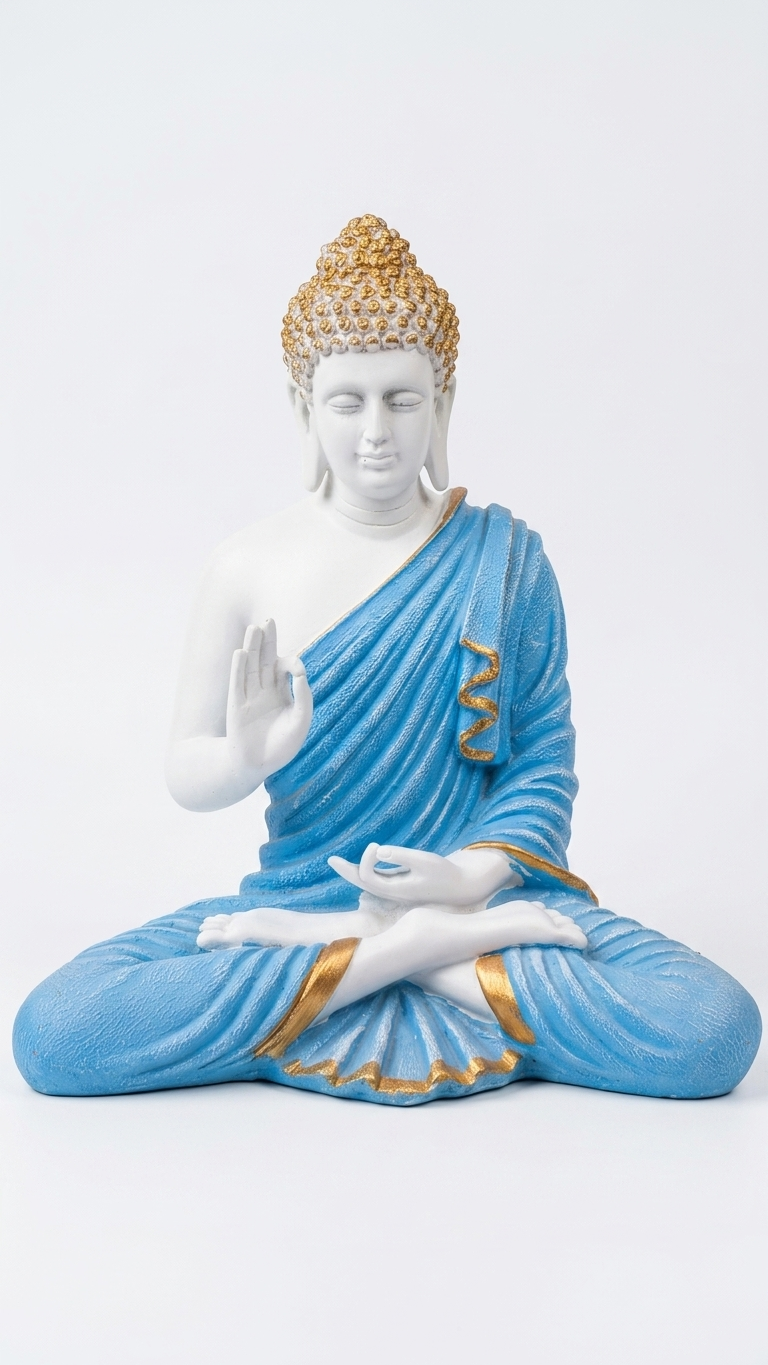 Meditating Buddha Idol 