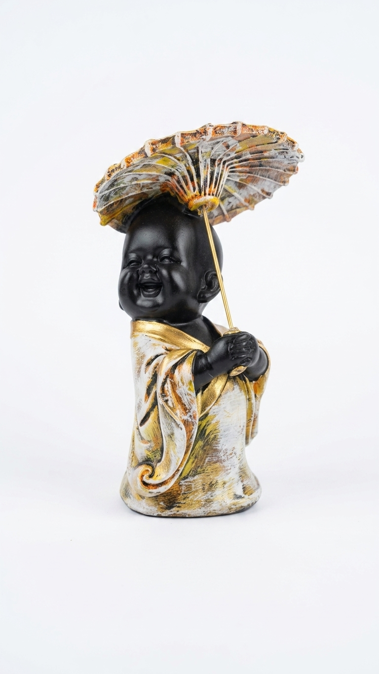 Handcrafted Monk Baby Showpiece