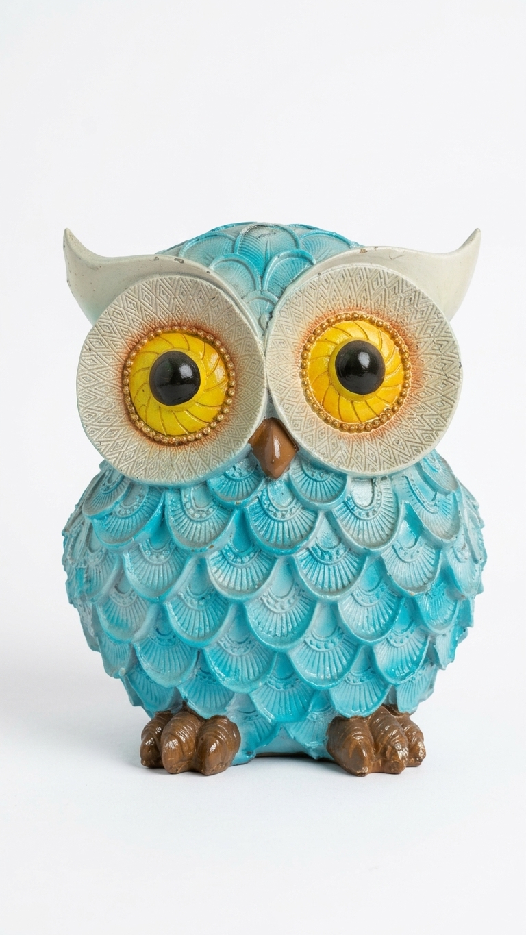 Handcrafted Owl Showpiece for Home Decor – Premium Decorative Owl Sculpture