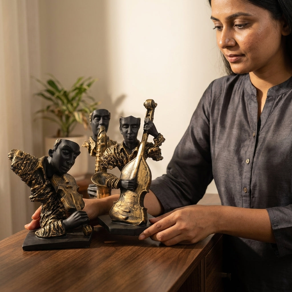 Musician Sculpture Set